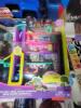 DESCRIPTION: (1) MEGA MALL PLAYSET BRAND/MODEL: POLLY POCKET RETAIL$: $40.00 EA QTY: 1 - 3