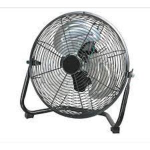 DESCRIPTION: (1) HIGH VELOCITY FLOOR FAN BRAND/MODEL: MAINSTAYS RETAIL$: $28.84 EA SIZE: 12" QTY: 1