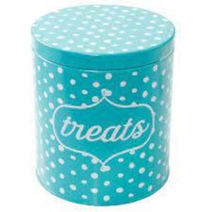 DESCRIPTION: (1) TREAT JAR BRAND/MODEL: PIONEER WOMAN INFORMATION: BLUE DOT RETAIL$: $12.84 EA SIZE: 9" QTY: 1