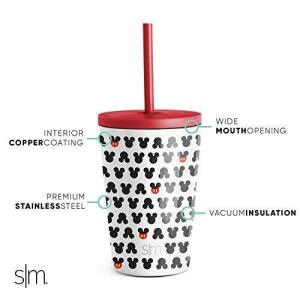DESCRIPTION: (1) DRINKING CUP BRAND/MODEL: DISNEY INFORMATION: WHITE AND BLACK RETAIL$: $12.99 SIZE: 12 OZ QTY: 1
