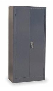 DESCRIPTION: (2) STORAGE CABINET BRAND/MODEL: GRAINGER/1UFD7 INFORMATION: GRAY/MUST COME INTO INSPECT CONTENTS/4-SHELVES RETAIL$: 309.54 EACH SIZE: 36