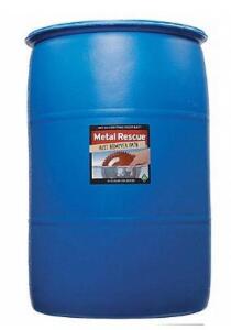 DESCRIPTION: (1) RUST REMOVER BRAND/MODEL: METAL RESCUE/208L INFORMATION: UNSCENTED FRAGRANCE/NONFLAMMABLE RETAIL$: 1,558.04 SIZE: 55 GAL. QTY: 1