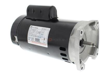 DESCRIPTION: (1) POOL PUMP MOTOR BRAND/MODEL: CENTURY/B2858 INFORMATION: PERMANENT SPLIT CAPACITOR/HP: 1-1/2/SINGLE-PHASE SIZE: 11"H X 14-3/8"L X 7-1/