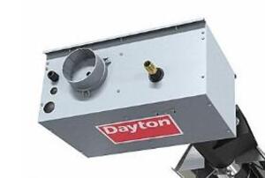 DESCRIPTION: (1) SUSPENDED INFRARED TUBE HEATER BRAND/MODEL: DAYTON/5VD76 INFORMATION: 125,000 BTU/60HZ/TUBE NOT INCLUDED, MUST COME INTO INSPECT RETA