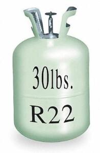 DESCRIPTION: (1) REFRIGERANT CYLINDER BRAND/MODEL: FORANE/R-22 INFORMATION: GREEN/MINERAL OIL, ALKYL BENZENE, & POLYESTER RETAIL$: 499.00 SIZE: 30 LBS