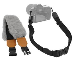 DESCRIPTION: (8) CAMERA STRAP BRAND/MODEL: MICNOVA/MQ-WS1 INFORMATION: QUICK RELEASE FASTENER/SHEEPSKIN STRAP RETAIL$: 14.95 EACH SIZE: 28.34-60.23"L