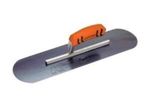 DESCRIPTION: (2) POOL TROWEL BRAND/MODEL: KRAFT TOOLS/CF293BPF INFORMATION: BLUE STEEL/SHORT SHANK RETAIL$: 47.40 EACH SIZE: 20" X 4" QTY: 2