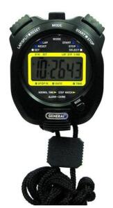 DESCRIPTION: (2) SPORT TIMER BRAND/MODEL: GENERAL TOOLS/SW269 INFORMATION: WITH CLOCK/8-LAP MEMORY/MULTI-FUNCTION RETAIL$: 17.91 EACH SIZE: 2.6"H X 2.
