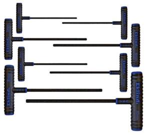 DESCRIPTION: (1) POWER-T HEX KEY SET BRAND/MODEL: EKLIND/64908 INFORMATION: 8-PIECES/STEEL ALLOY/ALLEN HEAD RETAIL$: 30.40 SIZE: 9"L QTY: 1