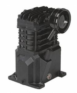 DESCRIPTION: (1) AIR COMPRESSOR PUMP BRAND/MODEL: SPEEDAIRE/2WGX6 INFORMATION: 1-STAGE/HP: 2/MAX PRESSURE: 135 PSI RETAIL$: 392.11 SIZE: 11.25"H X 7"W