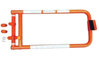 DESCRIPTION: (1) LADDER GATE BRAND/MODEL: GUARDIAN FALL PROTECTION/10798 INFORMATION: ORANGE/LIGHTWEIGHT/FOR LADDER EXTENSION RETAIL$: 119.45 QTY: 1