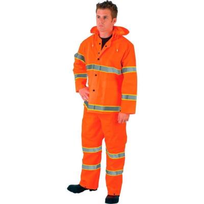 DESCRIPTION: (7) RAIN SUIT BRAND/MODEL: MCR SAFETY/2013R INFORMATION: 3-PIECES/ORANGE & SILVER RETAIL$: 63.48 EACH SIZE: SMALL QTY: 7