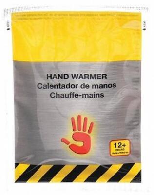 DESCRIPTION: (1) PACK OF (50) HAND WARMER BRAND/MODEL: CONDOR/32HD77 INFORMATION: AVERAGE TEMP: 109F/HEATING TIME: UP TO 8 HR RETAIL$: 61.40 PER PK OF