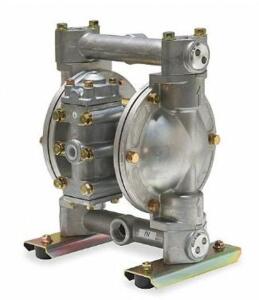 DESCRIPTION: (1) DOUBLE DIAPHRAGM PUMP BRAND/MODEL: DAYTON/6PY43 INFORMATION: MAX FLOW: 28 GPM/STAINLESS STEEL/MAX PRESSURE: 100 PSI RETAIL$: 881.78 S