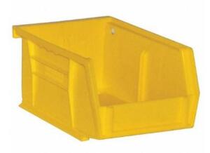 DESCRIPTION: (1) PACK OF (24) HANG & STACK BIN BRAND/MODEL: DURHAM MFG/PB30210-21 INFORMATION: YELLOW/DURABLE POLYPROPYLENE RETAIL$: 80.40 PER PK OF 2