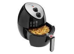 DESCRIPTION: (1) OIL-LESS AIR FRYER BRAND/MODEL: FARBERWARE INFORMATION: BLACK RETAIL$: $60.00 SIZE: 3.2 QT QTY: 1