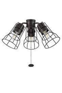 DESCRIPTION: (1) INDOOR OUTDOOR WIRE CAGE LIGHT KIT BRAND/MODEL: BETTER HOMES AND GARDENS INFORMATION: BLACK RETAIL$: $30.00 SIZE: 15X8 QTY: 1