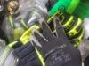 DESCRIPTION: (4) PAIRS OF OIL AND GAS GLOVES BRAND/MODEL: RIGGER LIFT INFORMATION: GREEN AND BLACK RETAIL$: $20.00 EA SIZE: SIZE L QTY: 4 - 5