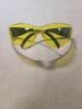 DESCRIPTION: (24) PAIRS OF SAFETY GLASSES BRAND/MODEL: NATIONAL SAFETY COMPANY INFORMATION: BLACK AND YELLOW RETAIL$: $3.28 EA QTY: 24 - 2