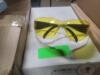 DESCRIPTION: (24) PAIRS OF SAFETY GLASSES BRAND/MODEL: NATIONAL SAFETY COMPANY INFORMATION: BLACK AND YELLOW RETAIL$: $3.28 EA QTY: 24 - 5