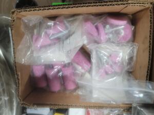 DESCRIPTION: (10) BAGS OF RANDOM SIZED GRINDING WHEELS QTY: 10