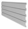 DESCRIPTION: (3) CASES OF (6) SLATWALL PANELS BRAND/MODEL: SUCAST #1FER3 INFORMATION: GREY RETAIL$: $100.00 EA SIZE: 12X48X12X48 QTY: 3