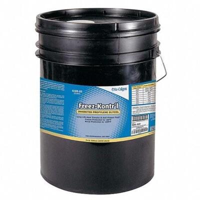 DESCRIPTION: (1) BLUE PROPYLENE GLYCOL BRAND/MODEL: NU-CALGON #4188-05 RETAIL$: $197.64 SIZE: 5 GALLON QTY: 1