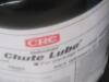 DESCRIPTION: (1) CHUTE LUBRICANT BRAND/MODEL: CRC #1YNX1 RETAIL$: $420.00 SIZE: 5 GALLON QTY: 1 - 3