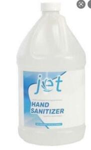 DESCRIPTION: (4) HAND SANITIZER ANTISEPTIC BRAND/MODEL: JET #QB9000-1G RETAIL$: $42.00 SIZE: 1 GALLON QTY: 4