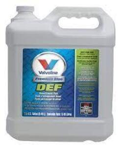 DESCRIPTION: (2) DIESEL EXHAUST FLUID BRAND/MODEL: VALVOLINE RETAIL$: $40.00 EA SIZE: 2.5 GALLON QTY: 2