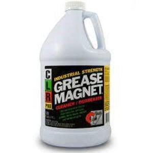 DESCRIPTION: (2) DEGREASER GREASE MAGNET BRAND/MODEL: SCLR PRO RETAIL$: $22.72 EA SIZE: 1 GALLON QTY: 2