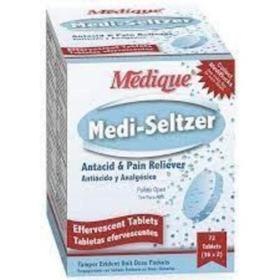 (4) BOXES OF (72) TABLETS OF EFFERVESCENT ANTACID PAIN RELIEVER