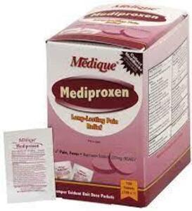 (3) BOXES OF (100) TABLETS OF MEDIPROXEN PAIN RELIEF