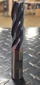 (2) FINE PITCH COBALT SQ. END MILL