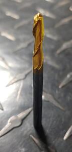 (1) SOLID CARBIDE BALL END MILL