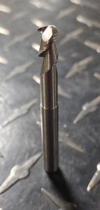 (2) 2 FLUTE SOLID CARBIDE REDUCED NECK END MILL