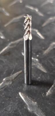 (2) SOLID CARBIDE SQ. END MILL