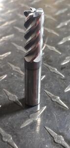 (4) 5 FLUTE SOLID CARBIDE SQ, END MILL