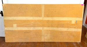 (4) 48" X 96" WOODEN PARTICLE BOARD