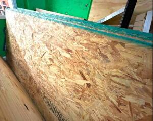 (8) 23/32" 8' X 4' PINE STRUCTURAL ENGINEERED ORIENTED STRAND BOARD (OSB)