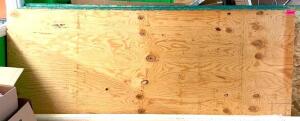 (2) 1/2" X 8' X 4' PLYWOOD SHEATHING