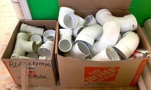 ASSORTED PVC FITTINGS AS SHOWN (LARGE)