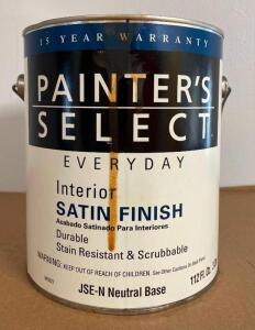 (3) EVERYDAY INTERIOR NEUTRAL BASE- SATIN FINISH