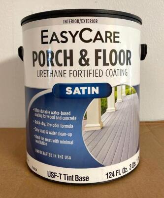 (2) PORCH AND FLOOR URETHANE FORTIFIED TINT BASE COATING-SATIN