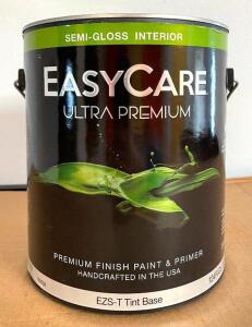 (5) PREMIUM FINISH TINT BASE PAINT AND PRIMER- SEMI GLOSS INTERIOR