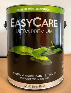 (3) PREMIUM FINISH DEEP BASE PAINT AND PRIMER- SEMI GLOSS INTERIOR