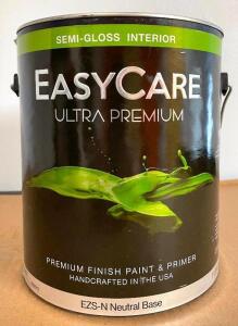 (2) PREMIUM FINISH NEUTRAL BASE PAINT AND PRIMER- SEMI GLOSS INTERIOR