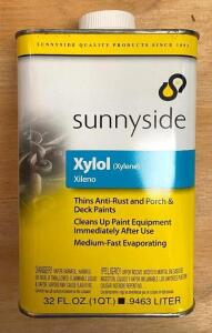 (5) SUNNYSIDE XYLOL PAINT THINNER