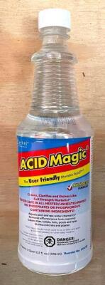 (9) ACID MAGIC POOL CLEANER