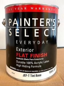 (4) EVERYDAY EXTERIOR TINT BASE- FLAT FINISH